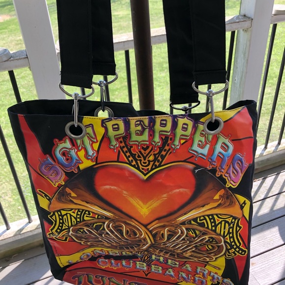 Radio Days Handbags - “Beatles Sgt. Peppers Lonely Hearts Club Band June 1967” Tote/Shoulder Bag